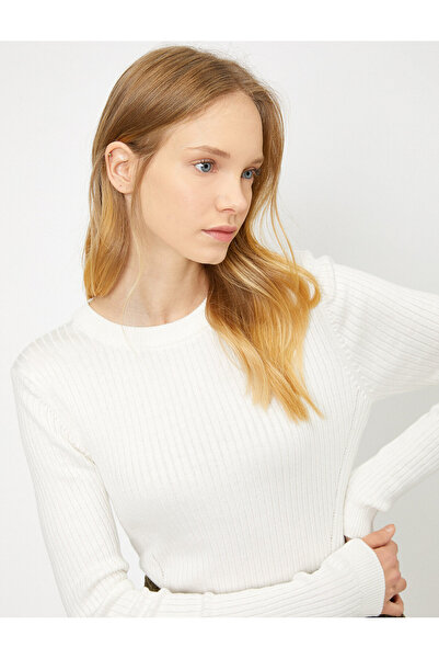 Koton Pulover din tricotaj - Design cu guler rotund