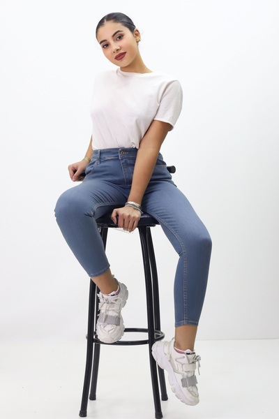 GZT TEKSTİL Battal Deni Stretch Fabric Plain Cut