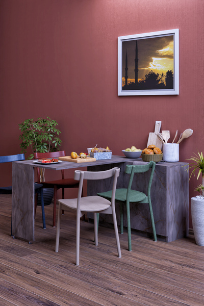 moka park avm İki Kapaklı İki Raflı SürgülüPpratik Çok Amaçlı Mutfak Masası