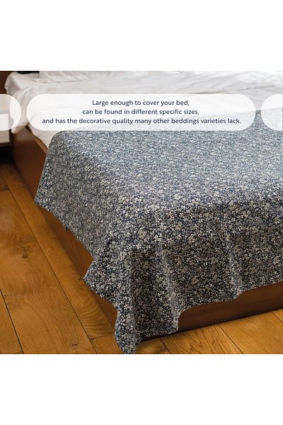 English Home Streifen-Überwurfbettdecken, weich, das ganze Jahr über atmungsaktiv, 100 % Baumwolle