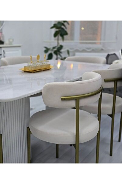 Home Beyaz Mermer Masa