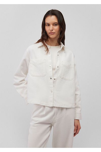 Mavi Ecru Shirt with Pocket Detail Loose Fit / Loose Relaxed Fit 1210966 -70053