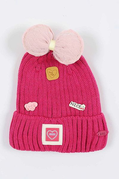 Ege Bebek 4-8 Year Old Girl's Beather with Fleece Inside