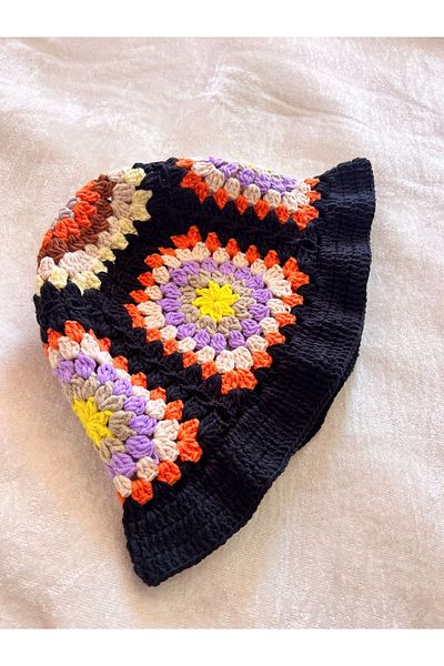 Quezzquality Χειροποίητο πλεκτό Beanie Bucket Beanie
