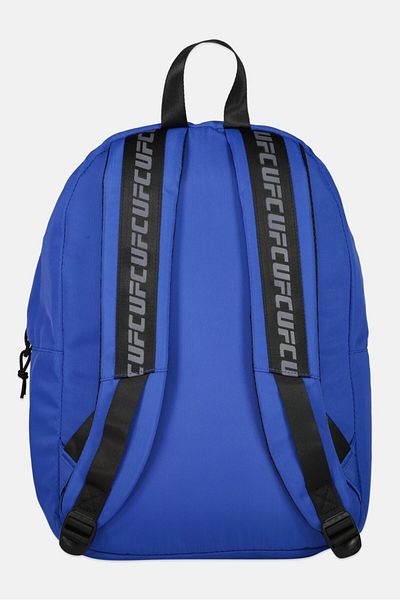 UFC Men Textured Bag Pack 41 H x 36 L x 12 W cm, Blue Combo