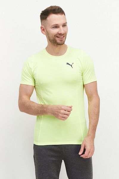 Puma Men Sportswear Fit Training T-Shirt, Lime