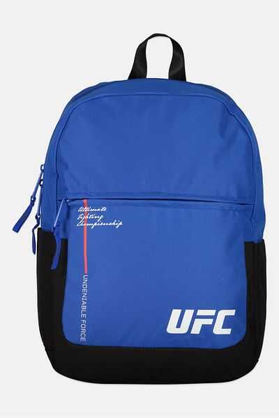 UFC Kids Boy Branded Logo Backpack 33 L x 42 H x 10 W cm, Blue