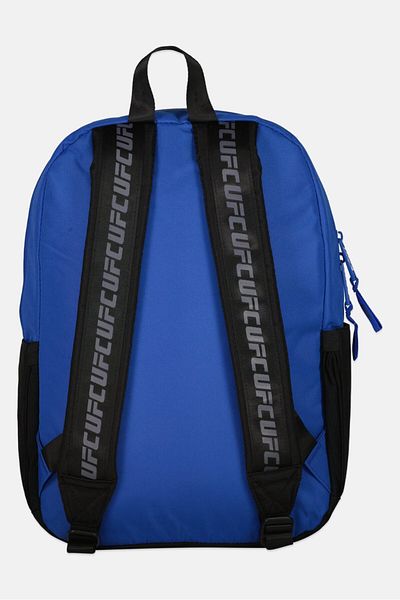 UFC Kids Boy Branded Logo Backpack 33 L x 42 H x 10 W cm, Blue