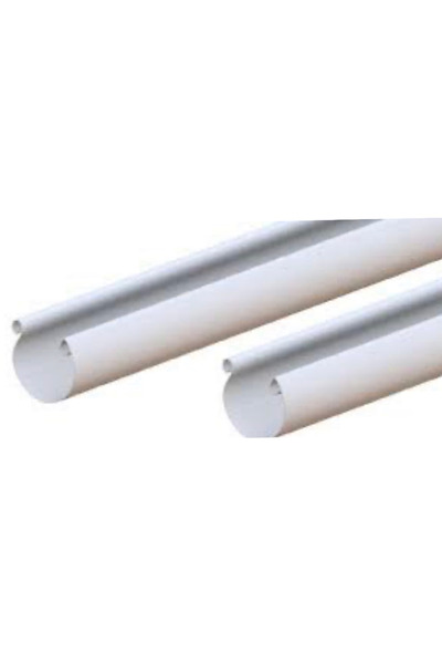 Egeyıldız Plastik Oluk Yuvarlak 4 Metre