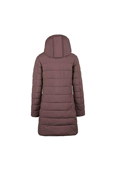 Tommy Hilfiger Kadın Kapüşonlu Mont Tw2mp810-brn