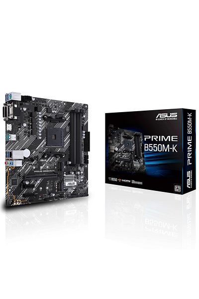 ASUS Prime B550M-K Ddr4 4600Mhz (Oc) M.2 Am4 Matx Motherboard