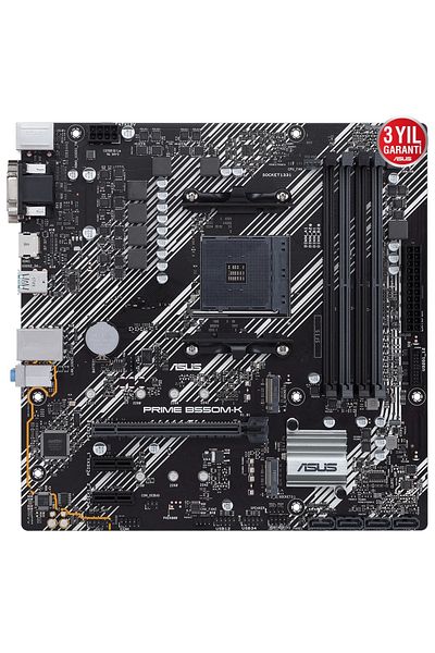 ASUS Prime B550M-K Ddr4 4600Mhz (Oc) M.2 Am4 Matx Motherboard