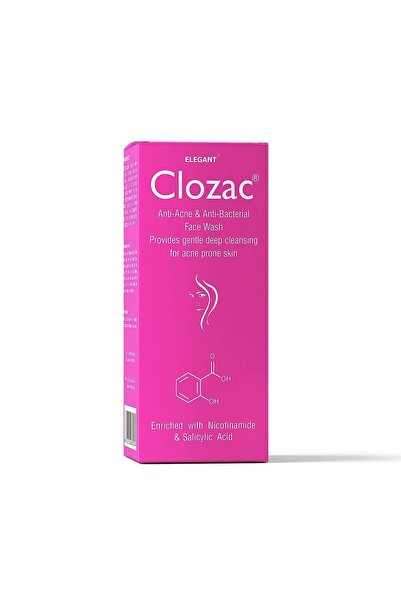 Elegant Clozac Acne Face Wash 60Ml