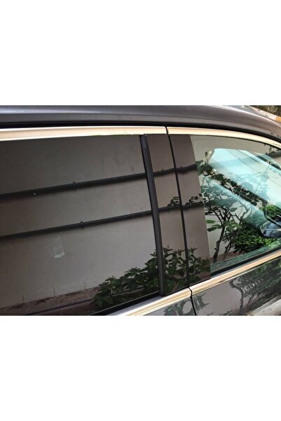Dr.Auto Clio 4 Arka Kelebek Camlı Parlak Siyah Kapı Sütunları