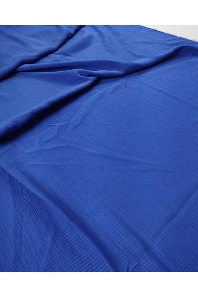 Kumaş Parça Saks Blue Viscose Woven - Πλάτος 140 cm x Μήκος 310 cm