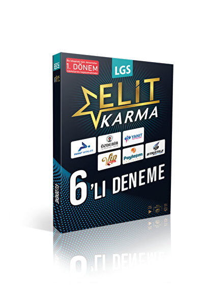 paraf yayınları Elit Karma 8.sınıf 6 Fasikül Deneme 2023 1.dönem Konuları