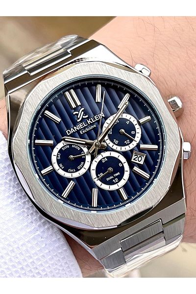Daniel Klein Men Wrist Watch with Inner Functions Active 30 Mt Water Resistant Fdk.13451F1