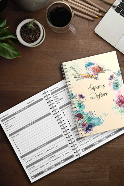 Copyrite Sipariş Defteri | 100 Yaprak 200 Sayfa A5 | Sipariş Defteri