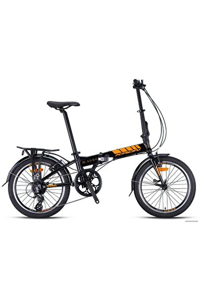 Kron Fd3000 - 20 Jant Katlanır Bisiklet V-fren 2021 Siyah