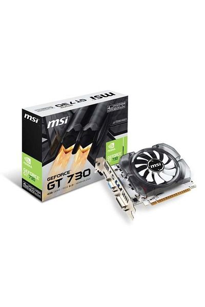 MSI 4gb Gt730 N730 4gd3v2 Ddr3 128bit Hdmı-dvı Pcıe 2.0