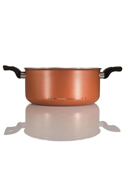 moneta 24 cm Zecchino Deep Pot with Glass Lid