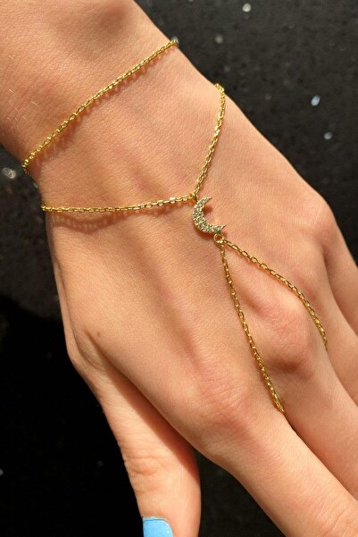 Spossy Silver Jewelry 925 Ayar Gümüş, Gold, Ay Şahmeran