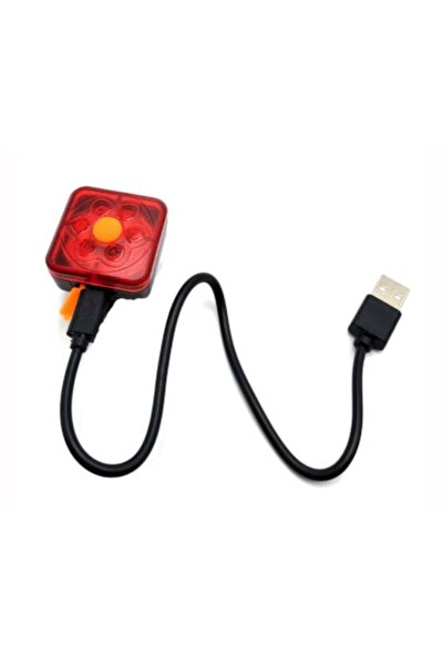 Forte GT Bainbow Usb Şarjlı Bisiklet Arka Işık 6120