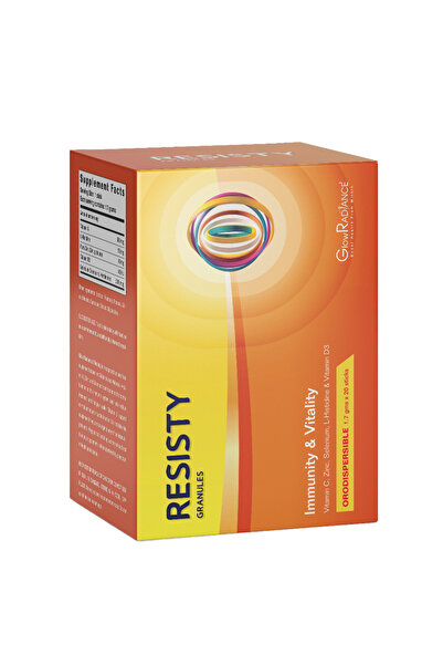 GLOW RADIANCE حبيبات مقاومة