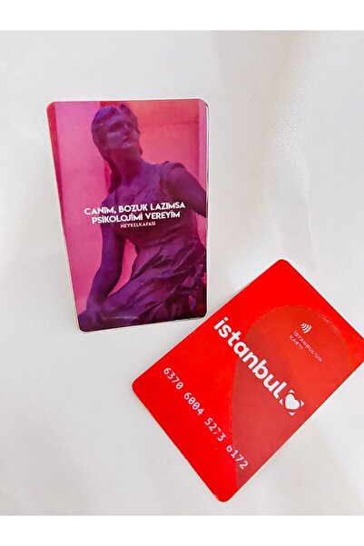 APEXİ KONUŞAN EĞLENCELİ İSTANBUL KART STİCKER