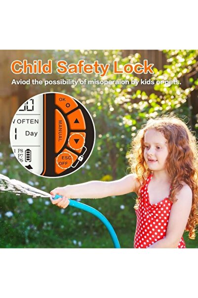 Dino TİMERVALF GENİŞ EKRAN TEK ÇIKIŞ YAĞMUR SENSÖRLÜ