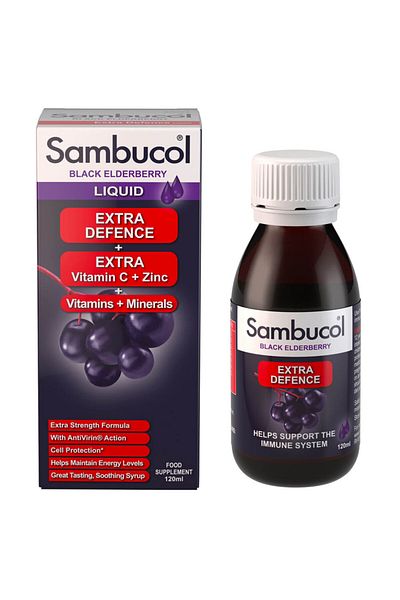 Sambucol Liquid Extra Defence 120 Ml