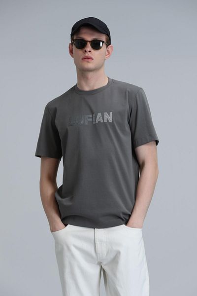 Lufian Green Benjamin Graphic T-Shirt - Modern