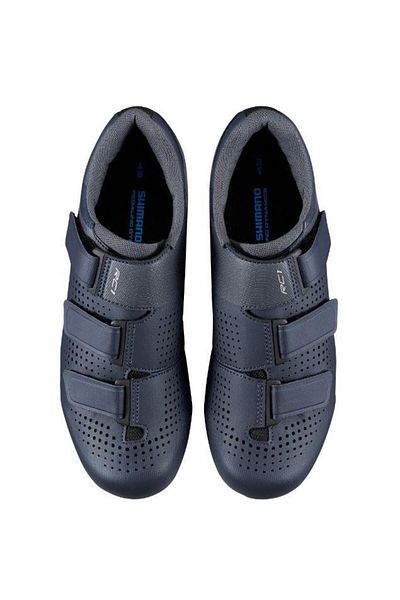 Shimano Sh-Rc100 Spd/Sl Road Cycling Shoes Navy Blue Size 42