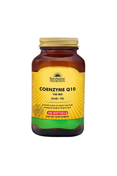 Sunshine Nutrition التغذية إنزيم كيو 10 100 ملغ 100 كبسولة هلامية