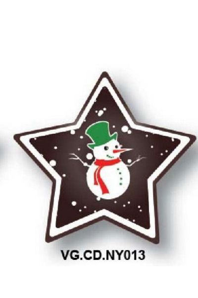 Korinitta Decor Chocolate Snowman 288 Pieces