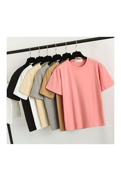 Karakedi Μονόχρωμα μπλουζάκια Unisex