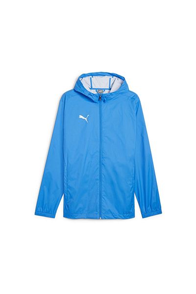 Puma Pelernă de ploaie pentru antrenament fotbal pentru bărbați Teamfinal Allweather Jkt 65859902   Albastru