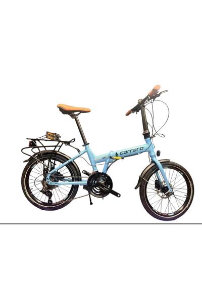 Carraro Flexi 121D Hidrolik Disk Katlanır Bisiklet 21 Vites Mavi