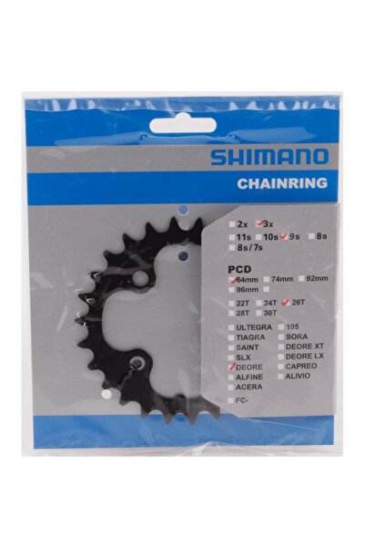 Shimano Deore Fc-m590 / Fc-m591 104mm Bcd 26t Orta Yaprak Dişlisi