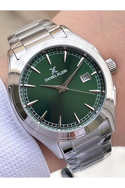 Daniel Klein Calendar Dial 30 Mt Water Resistant Men's Wrist Watch Fdk.13831.F3