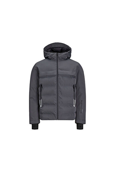 Jack & Jones Куртка-пуховик Jack Jones Jcotarwin Puffer Erkek Outdoor Montu 12225287-ASPHALT Gri