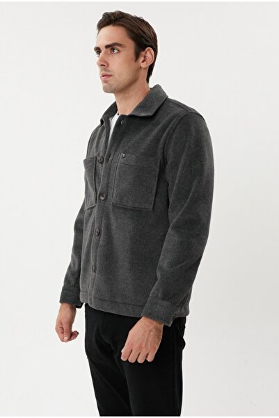 Twister Jeans ERKEK KIŞLIK ANTRASİT TWİSTER CEP DETAYLI DÜĞMELİ ERKEK KAŞE CE...