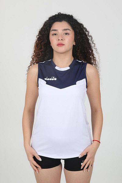 Diadora Elens Γυναικείο T-Shirt Βόλεϊ Λευκό