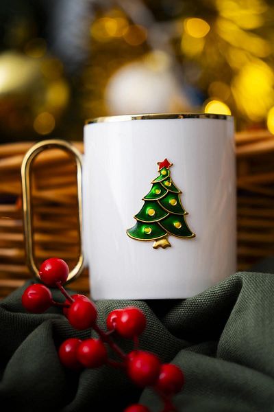 ACAR Lisburn Christmas Pine Tree Mug - 190 ml
