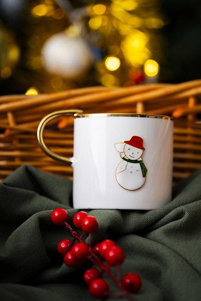 ACAR Emory Christmas Snowman Mug - 190 ml