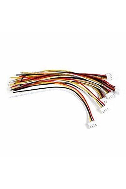 SANEC 2,5mm 4pin Jst Xh Kablolu Konnektör Beyaz Takım 30cm