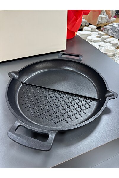 Cem 30 CM ÇİFT BÖLMELİ IZGARA TAVA