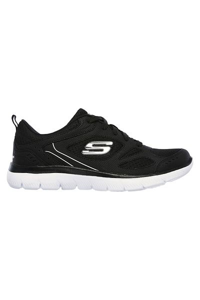 SKECHERS SUMMITS WOMEN'S SHOES 12982-BKW