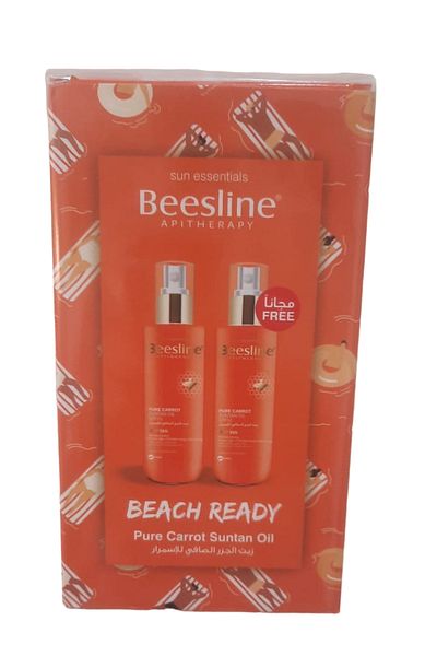 Beesline Pure Carrot Suntan Oil Spf10 200Ml ( 1+ 1 Offer )