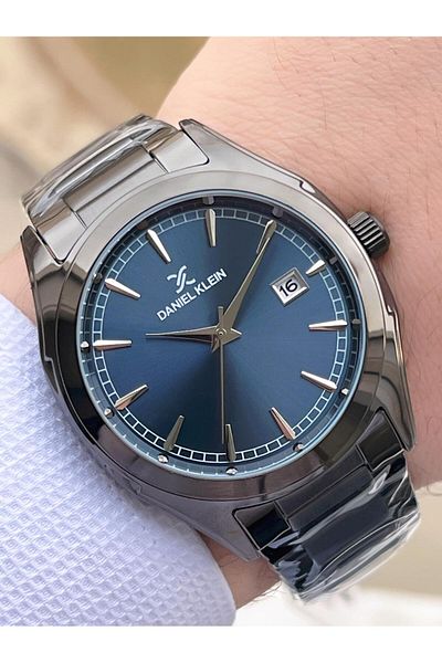 Daniel Klein Calendar Dial 30 Mt Water Resistant Men's Wrist Watch Fdk.13831.F6